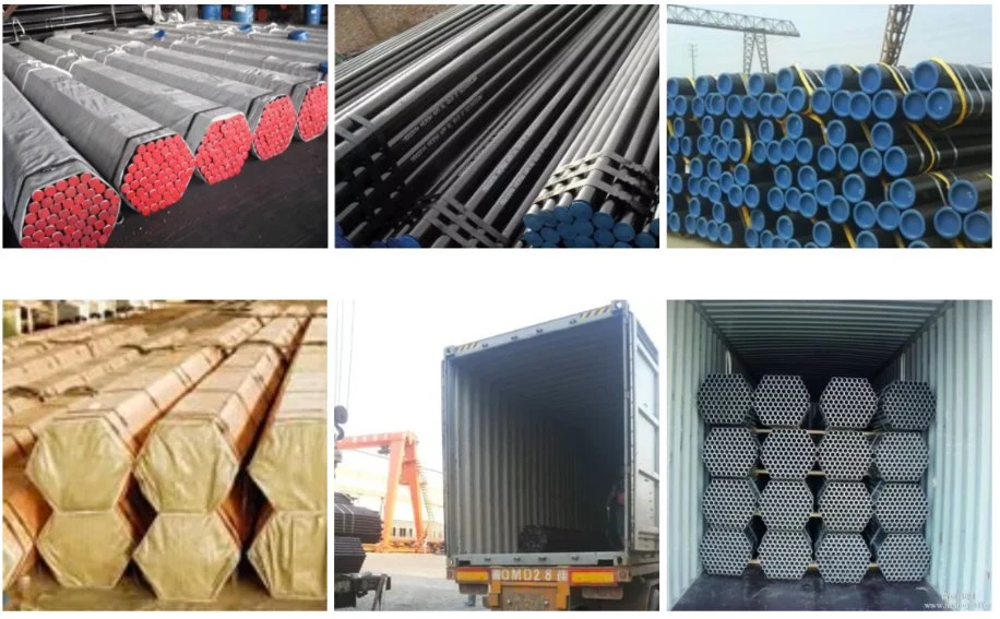 Carbon Steel Round Seamless API 5L X52 X60 ASTM A106b/ API5CT A333 Gr6 Uns06625 Alloy825 Stainless Galvanized Ms Iron Alloy Nikel Mild Smls Steel Tube Pipe