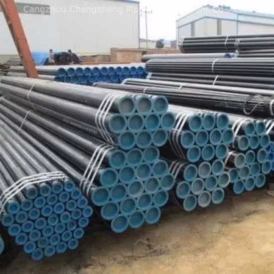 Carbon Steel Seamless LSAW ERW API 5CT X52 X60 ASTM A106b/ API5l/ API5CT A333 Gr6 Hot Dipped Stainless Galvanized Ms Iron Alloy Nikel Mild Carbon Steel Pipe