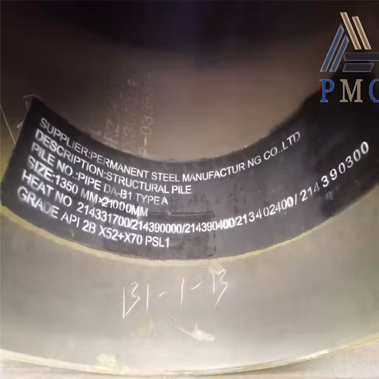 Acero al carbono redondo sin soldadura API 5L X52 X60 ASTM A106b/API5CT A333 Gr6 Uns06625 Aleación 825 Acero inoxidable galvanizado Ms Aleación de hierro Nikel Tubo de acero suave Smls