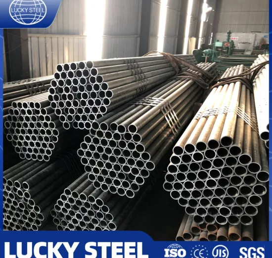 Acero al carbono redondo sin soldadura API 5L X52 X60 ASTM A106b/ API5CT A333 Gr6 Uns06625 Alloy825 Acero inoxidable galvanizado Ms Aleación de hierro Nikel Tubo de acero suave Smls